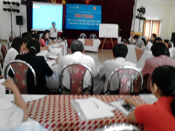 Hội thảo Góp ý Dự thảo Báo cáo Phân tích tình hình trẻ em tỉnh Kon Tum